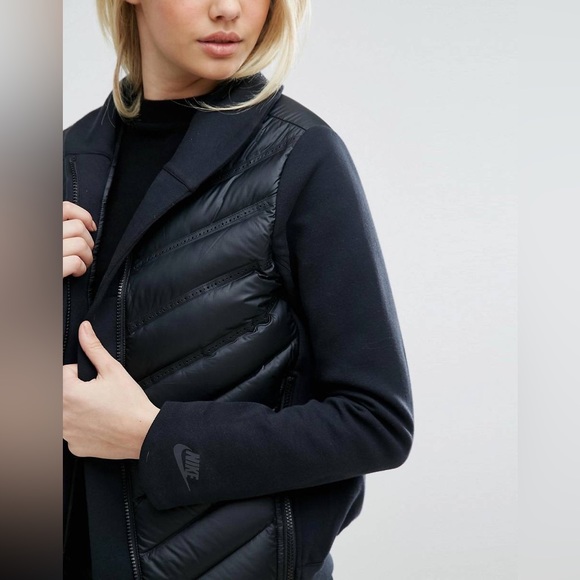 Nike Tech Fleece Aeroloft Down Bomber Jacket - Picture 7 of 8